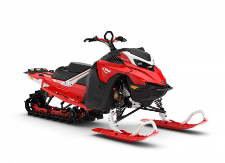 Lynx Shredder RE Platinum Silver Satin / Black 850 E-TEC Turbo R 2024