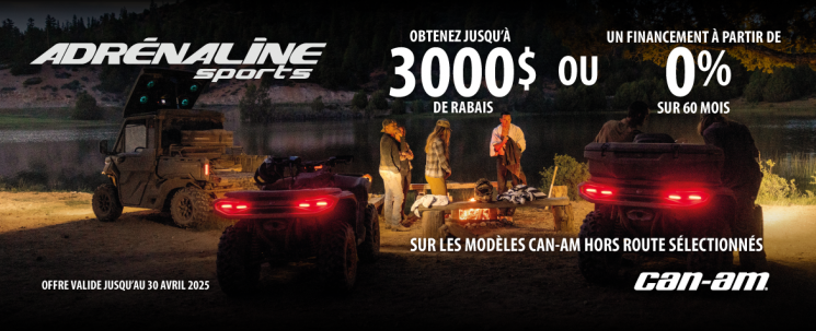 Promo Can-Am hors route